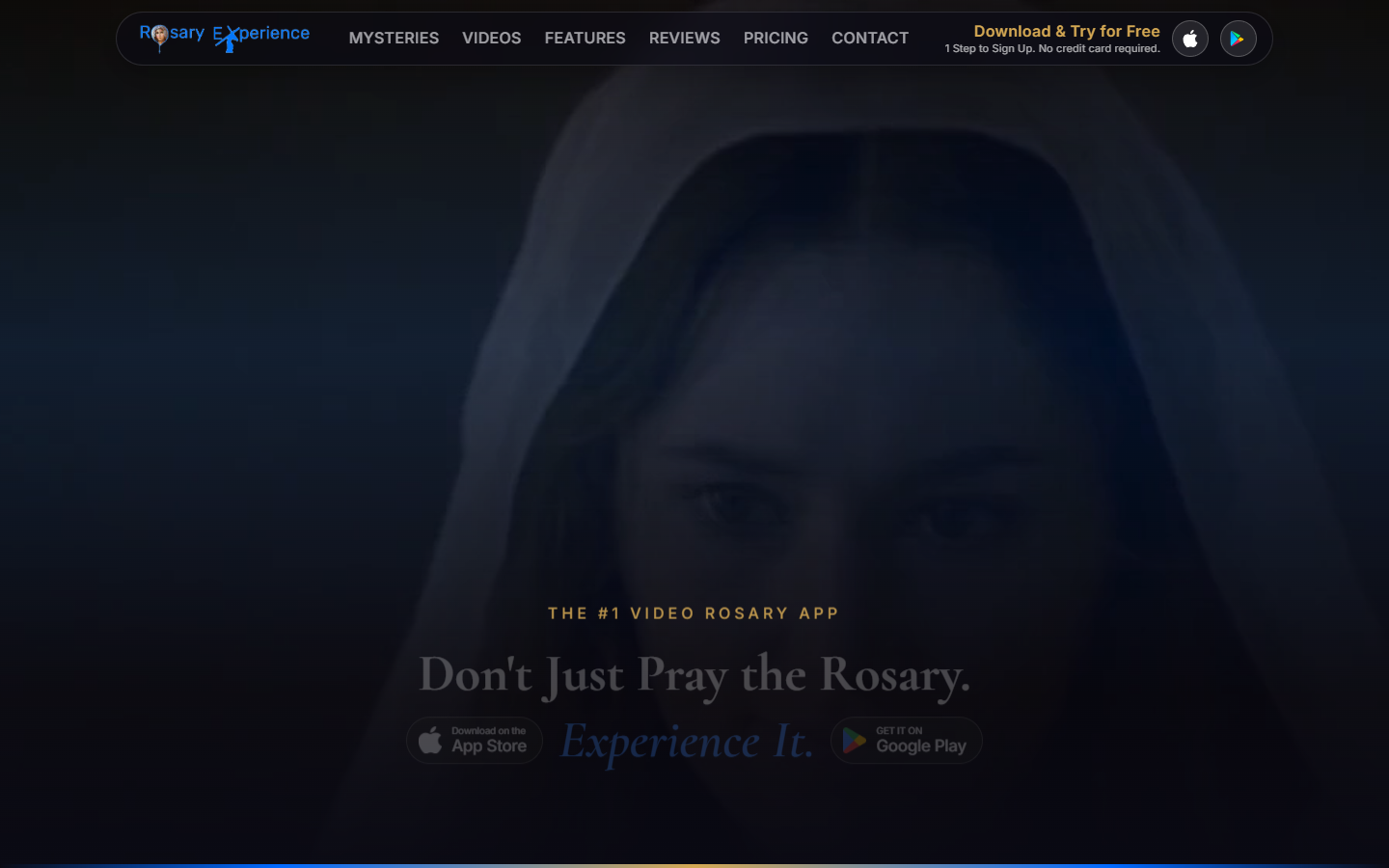 Rosary Experience app hero