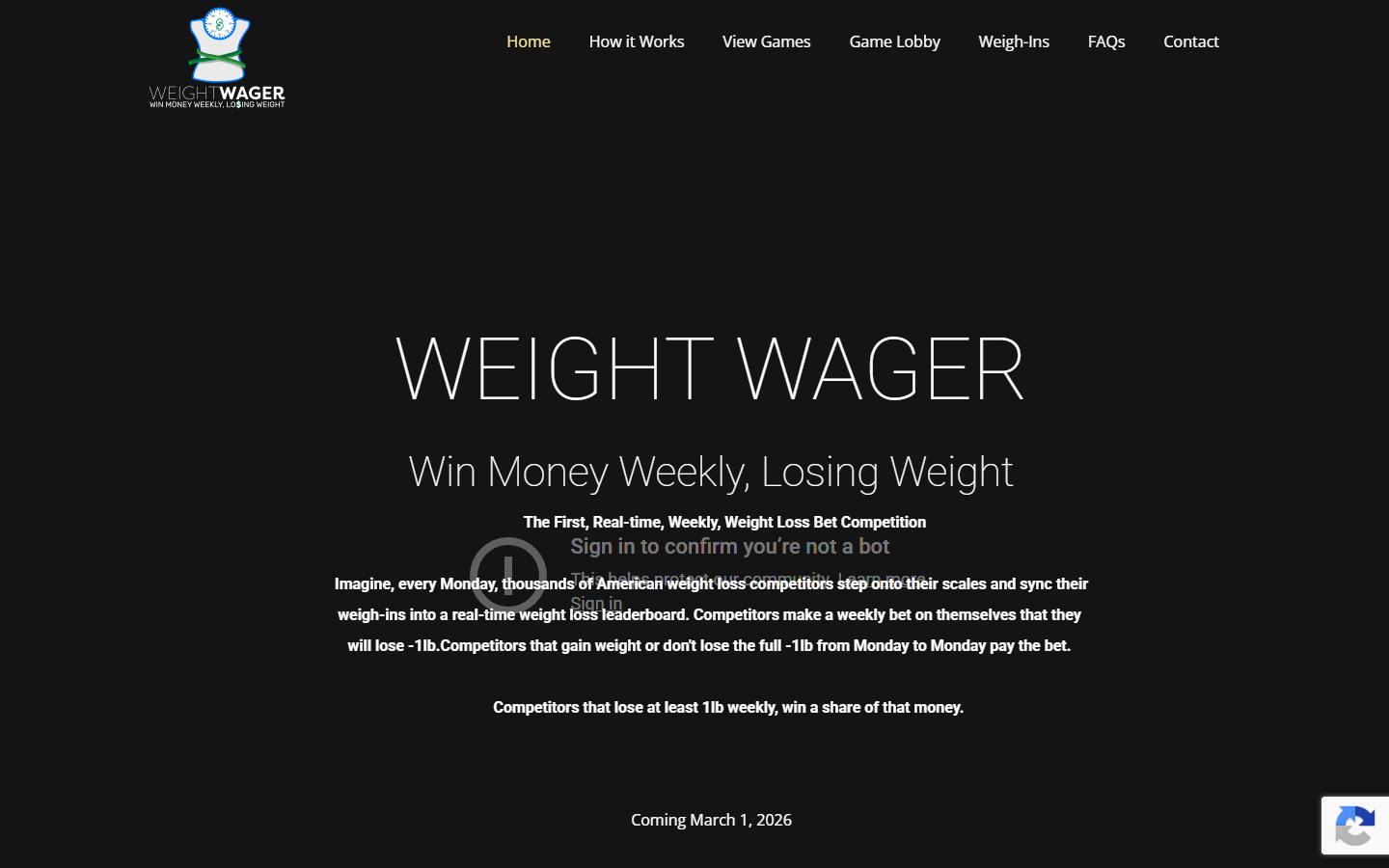 WeightWager app hero