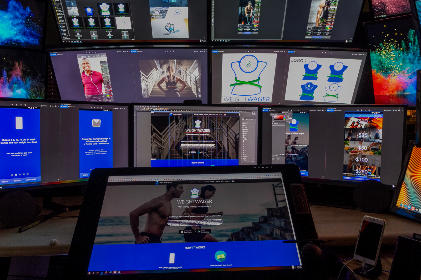 The Sphere workstation view 1